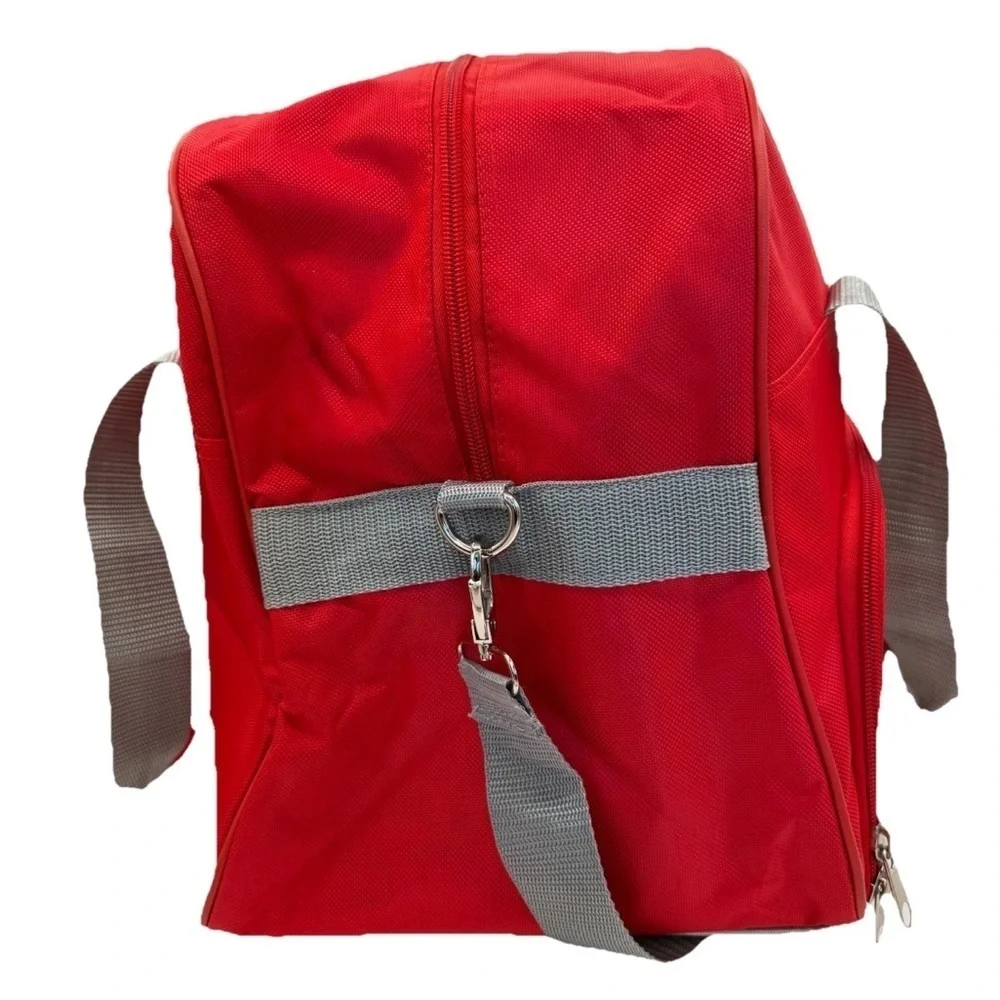 KitKat Large Weekender Tote Duffle Bag Double Handle Adjustable Shoulder Strap
